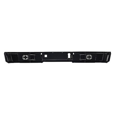 Iron Cross 2141515S Heavy Duty Series Full Width Gloss Black Rear HD Bumper for 2015-2018 Ford F-150 IRC-2141515S